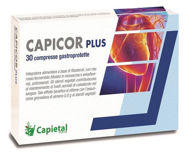 CAPICOR PLUS 30 COMPRESSE GASTROPROTETTE - Farmacia-flash.it