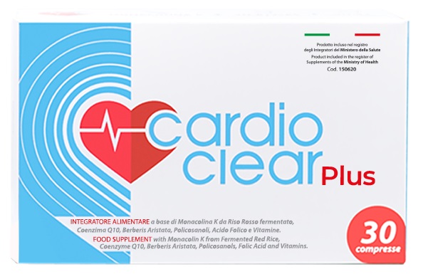 CARDIOCLEAR PLUS 30 COMPRESSE - Farmacia-flash.it