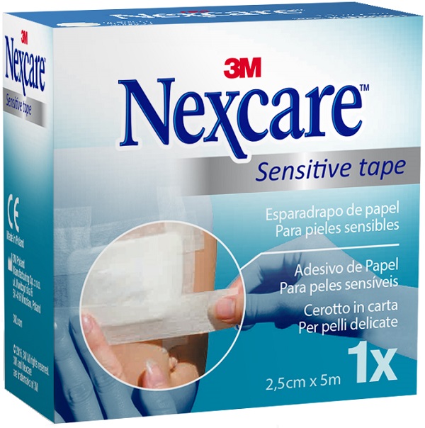 CEROTTO SU ROCCHETTO NEXCARE TRASPARENT TAPE 2,5X500CM CON DISPENSER - Farmacia-flash.it