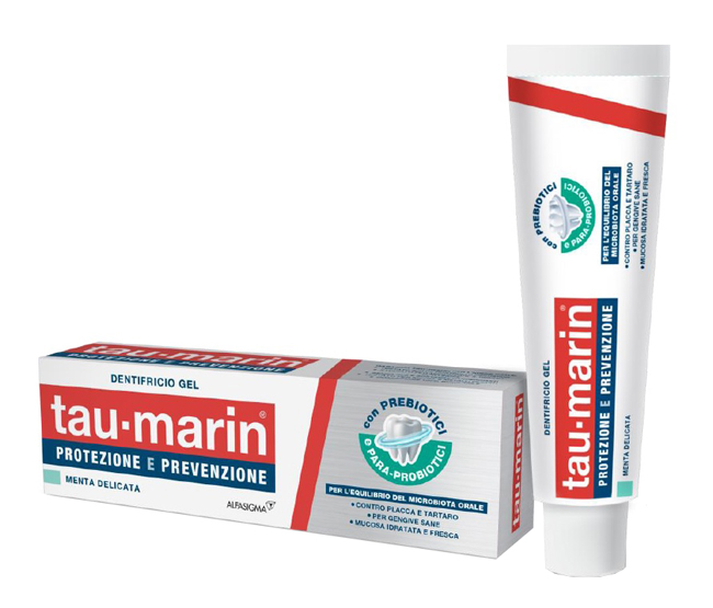 TAU MARIN DENTIFRICIO MENTA DELICATA PROTEZIONE PREVENZIONE 75 ML - Farmacia-flash.it