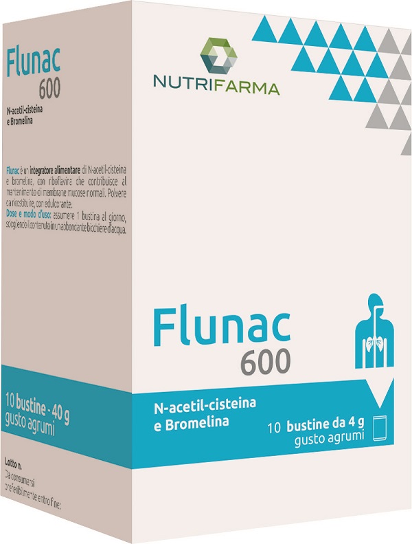 FLUNAC 600 10 BUSTINE - Farmacia-flash.it