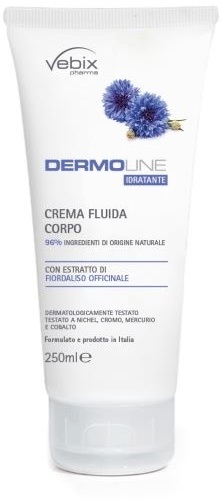 VEBIX DERMOLINE CREMA FLUIDA CORPO FIORDALISO 250 ML - Farmacia-flash.it