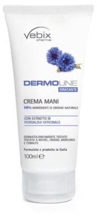 VEBIX DERMOLINE CREMA MANI FIORDALISO 100 ML - Farmacia-flash.it