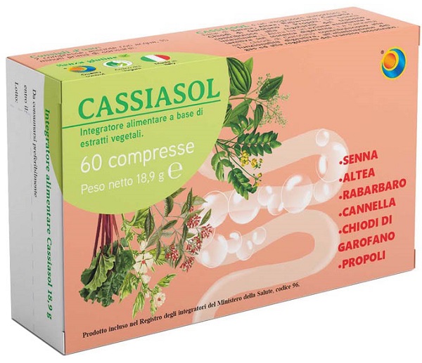 CASSIASOL 60 COMPRESSE - Farmacia-flash.it