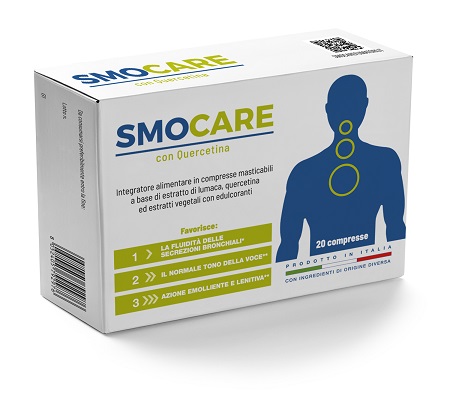 SMOCARE FUMATORI 20 COMPRESSE CON QUERCETINA - Farmacia-flash.it