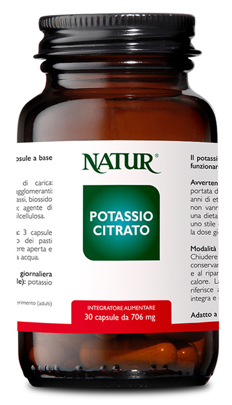 POTASSIO CITRATO 30 CAPSULE - Farmacia-flash.it