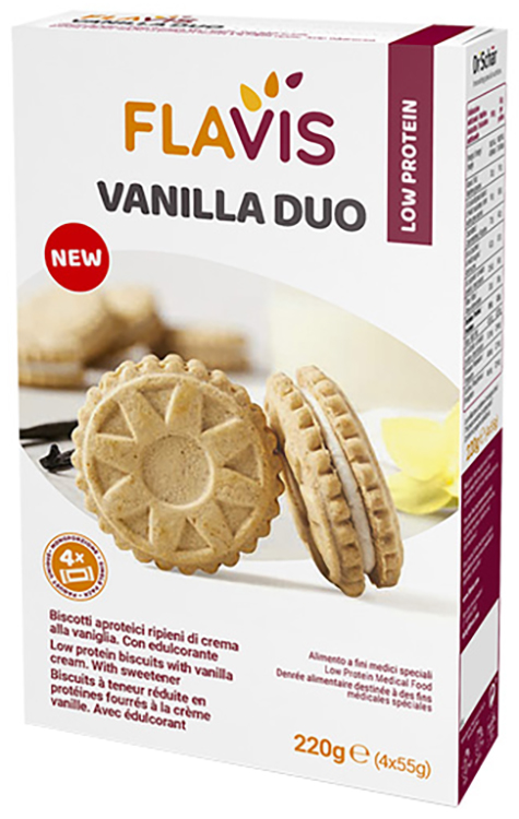 FLAVIS VANILLA DUO 220 G - Farmacia-flash.it