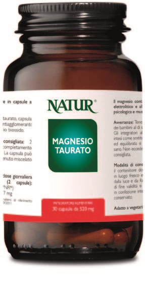 MAGNESIO TAURATO 30 CAPSULE - Farmacia-flash.it