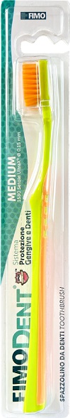 FIMODENT SPAZZOLINO SISTEMA PROTEZIONE GENGIVE E DENTI MEDIO - Farmacia-flash.it