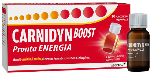 CARNIDYN BOOST 10 FLACONCINI - Farmacia-flash.it