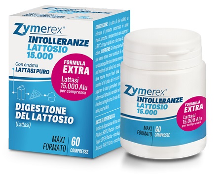 ZYMEREX INTOLLERANZE LATTOSIO 15000 60 COMPRESSE - Farmacia-flash.it