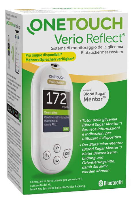 GLUCOMETRO ONE TOUCH VERIO REFLECT SYSTEM - Farmacia-flash.it