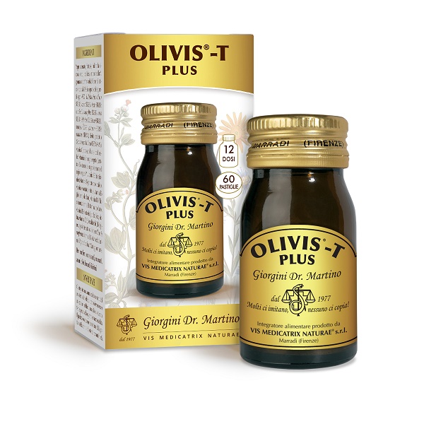 OLIVIS-T PLUS PASTIGLIE 500MG 90 G - Farmacia-flash.it