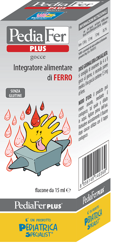 PEDIAFER PLUS GOCCE 15 ML - Farmacia-flash.it