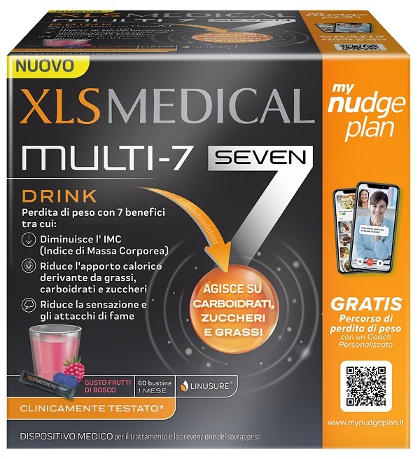 XLS MEDICAL MULTI7 DRINK 60 BUSTINE - Farmacia-flash.it