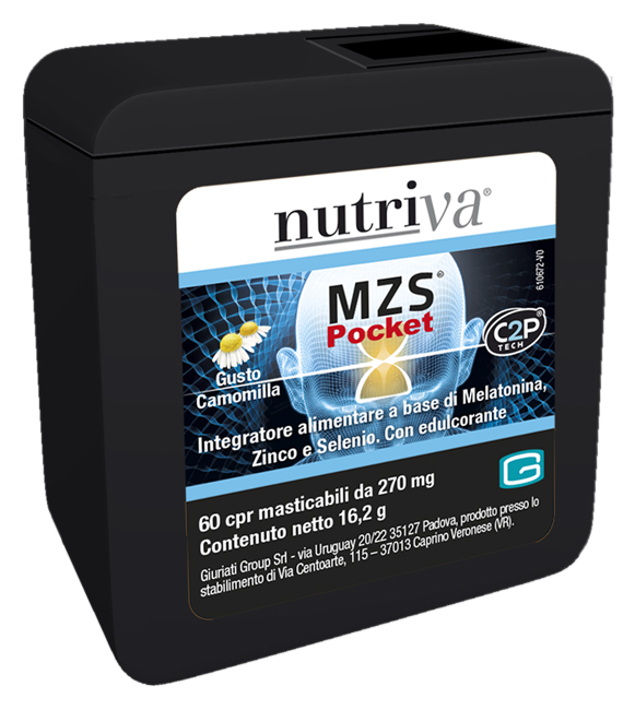 NUTRIVA MZS POCKET 60 COMPRESSE MASTICABILI - Farmacia-flash.it