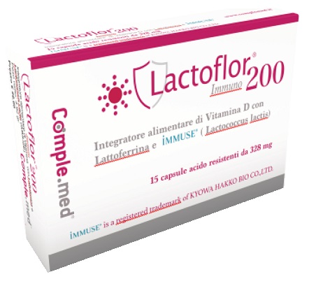 LACTOFLOR IMMUNO 200 15 CAPSULE - Farmacia-flash.it