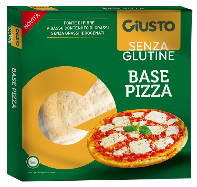 GIUSTO SENZA GLUTINE BASE PIZZA 290 G - Farmacia-flash.it