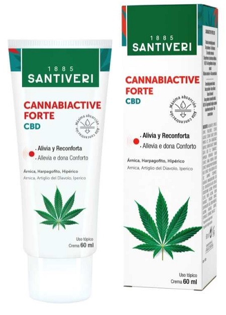 CANNABIACTIVE FORTE CBD CREMA 60 ML - Farmacia-flash.it