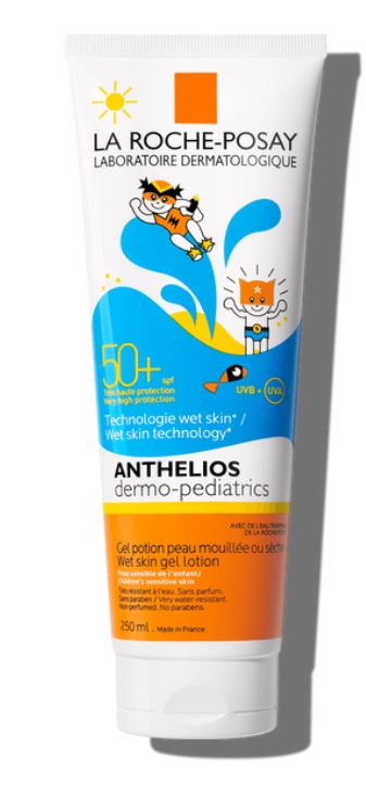 ANTHELIOS GEL PELLE BAGNATA BAMBINO 50+ 200 ML PAPERPACK - Farmacia-flash.it