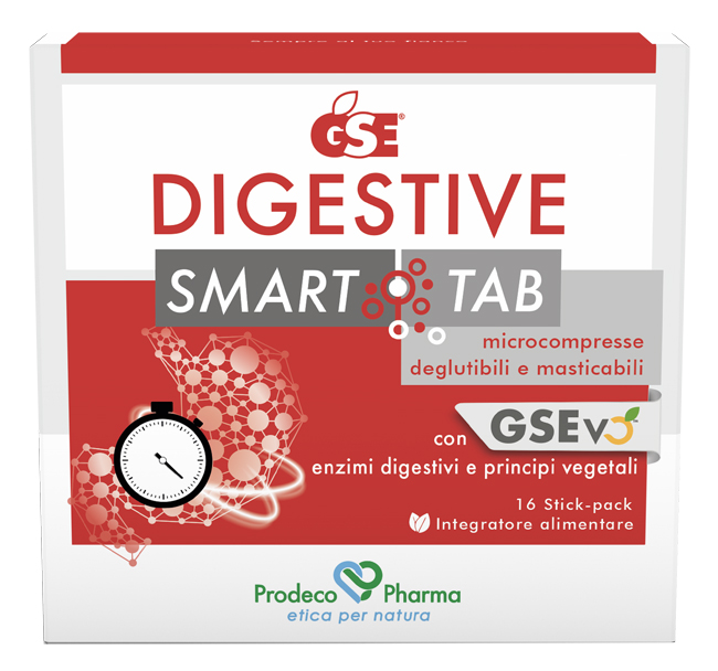 GSE DIGESTIVE SMART TAB 16 STICK PACK - Farmacia-flash.it