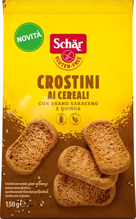 SCHAR CROSTINI AI CEREALI 150 G - Farmacia-flash.it