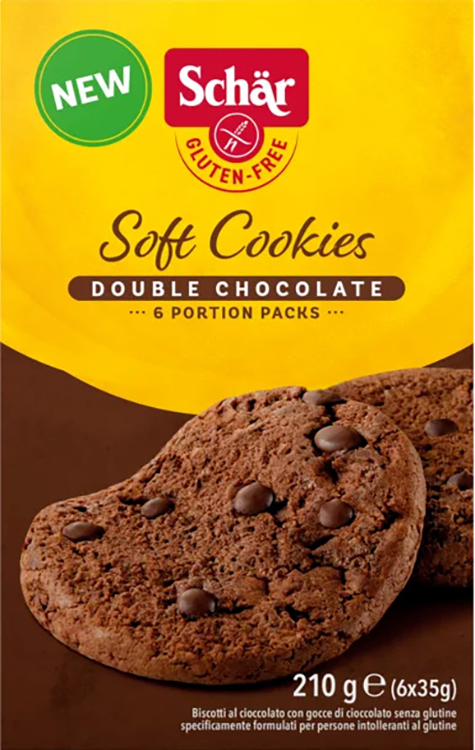 SCHAR SOFT COOKIE DOUBLE CHOCOLATE 210 G - Farmacia-flash.it