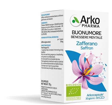 ARKOCPS ZAFFERANO BIO 30 CAPSULE - Farmacia-flash.it