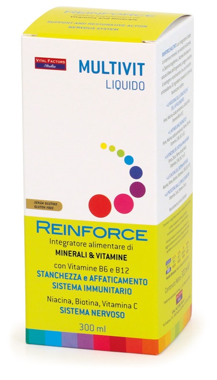 REINFORCE MULTIVITAMINE 300 ML - Farmacia-flash.it