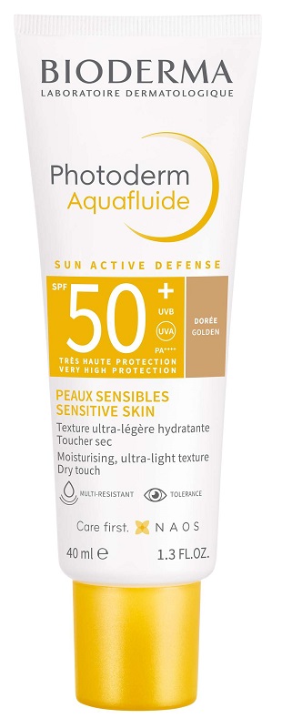 PHOTODERM AQUAFLUID DORE' SPF50+ 40 ML - Farmacia-flash.it