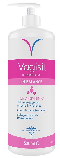 VAGISIL DETERGENTE PH BALANCE 500 ML - Farmacia-flash.it