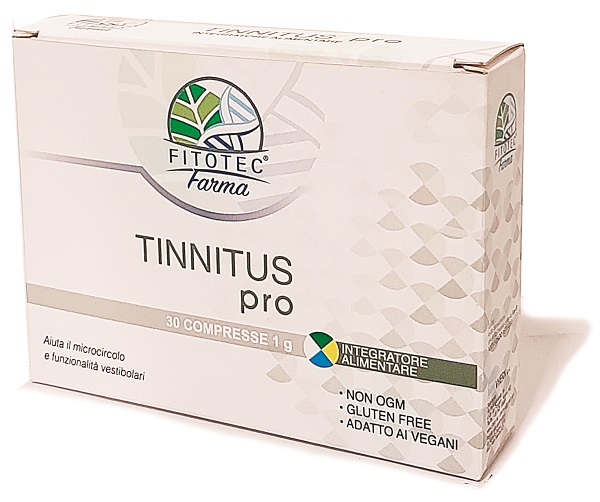 FITOTEC FARMA TINNITUS PRO 30 COMPRESSE - Farmacia-flash.it