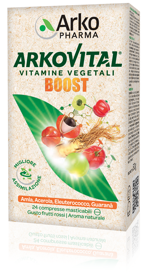ARKOVITAL BOOST 24 COMPRESSE - Farmacia-flash.it