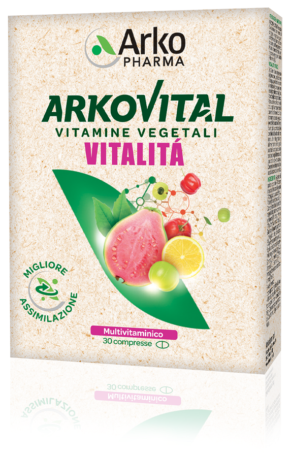 ARKOVITAL VITALITA' 30 COMPRESSE - Farmacia-flash.it