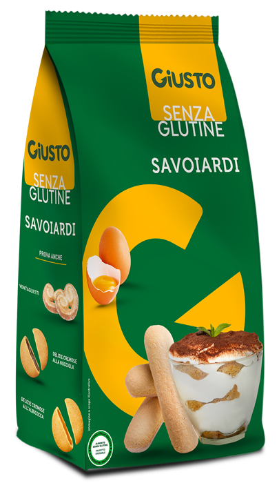 GIUSTO SENZA GLUTINE SAVOIARDI 150 G - Farmacia-flash.it