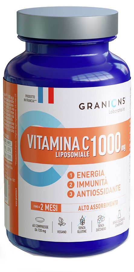 GRANIONS VITAMINA C LIPOSOMIALE 1000MG 60 COMPRESSE - Farmacia-flash.it