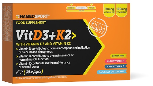 VITD3+K2 30 SOFTGELS - Farmacia-flash.it