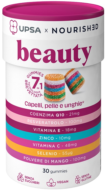 UPSA X NOURISHED BEAUTY 30 GUMMIES - Farmacia-flash.it