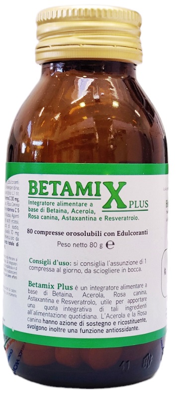 BETAMIX PLUS 80 COMPRESSE OROSOLUBILI - Farmacia-flash.it