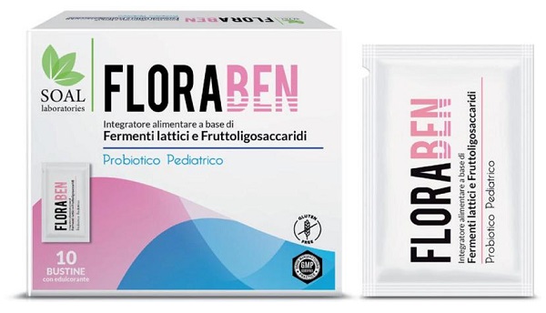 FLORABEN PEDIATRICO 10 BUSTINE - Farmacia-flash.it
