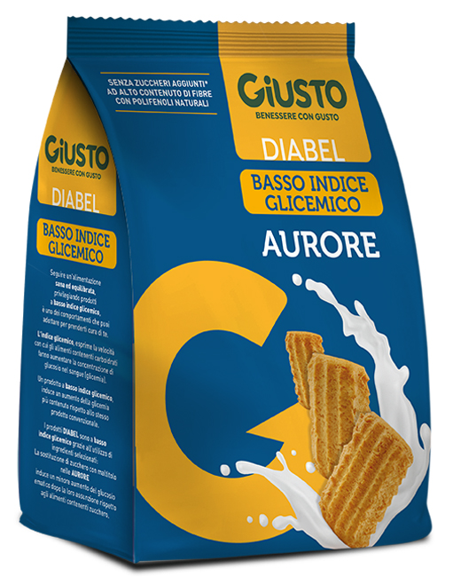 GIUSTO DIABEL BISCOTTO AURORE 150 G - Farmacia-flash.it