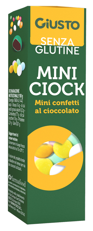 GIUSTO SENZA GLUTINE MINI CIOCK 40 G - Farmacia-flash.it