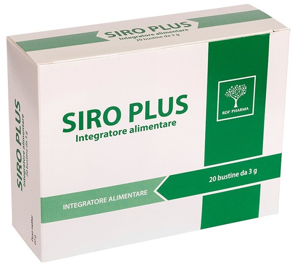 SIRO PLUS 20 BUSTINE DA 3 G - Farmacia-flash.it