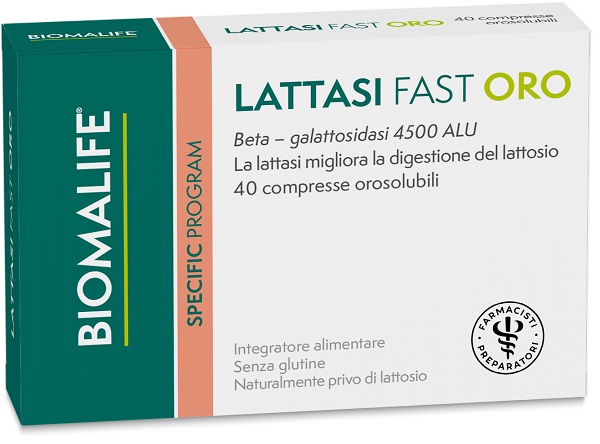 LATTASI FAST ORO 40 COMPRESSE - Farmacia-flash.it
