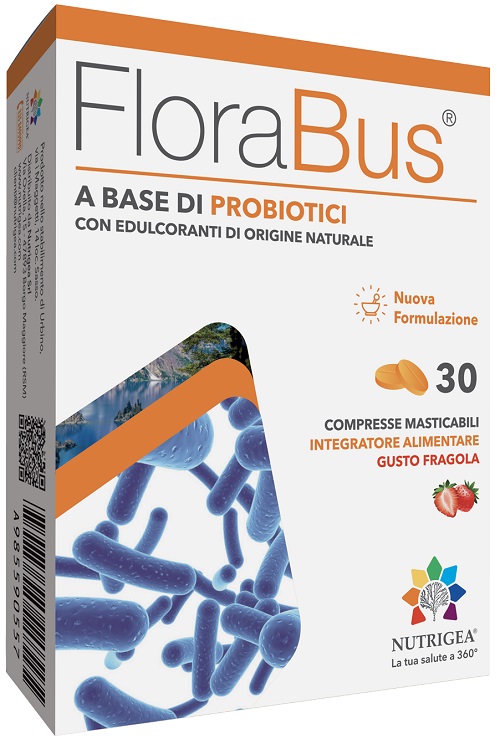 FLORABUS 30 COMPRESSE MASTICABILI - Farmacia-flash.it