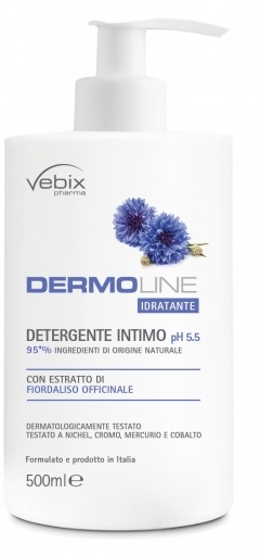 VEBIX DERMOLINE FIORDALISO DETERG.INTIMO 500 ML - Farmacia-flash.it