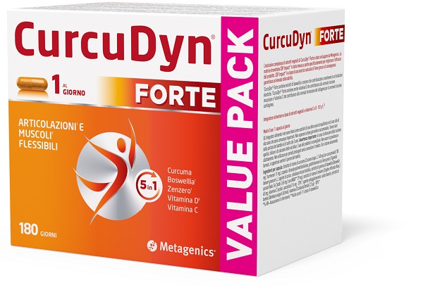 CURCUDYN FORTE 180 CAPSULE SENZA GLUTINE SENZA LATTOSIO - Farmacia-flash.it