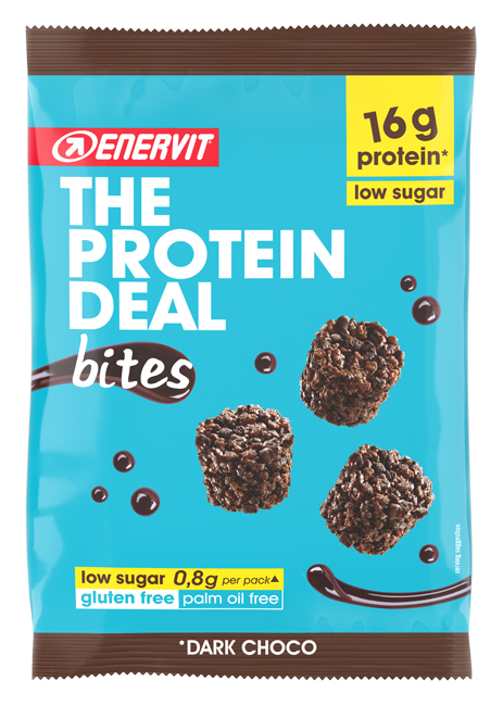 THE PROTEIN DEAL BITES DARK CHOCO 53 G - Farmacia-flash.it