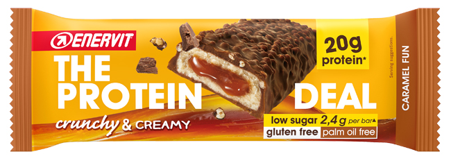 THE PROTEIN DEAL CARAMEL FUN BARRETTA 55 G - Farmacia-flash.it