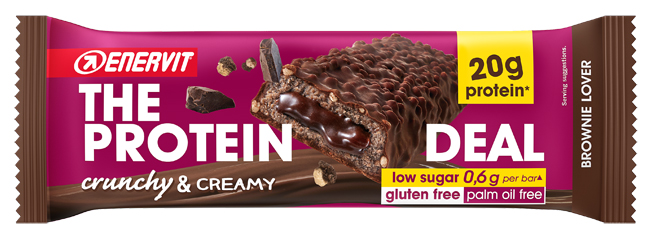 THE PROTEIN DEAL BROWNIE LOVER BARRETTA 55 G - Farmacia-flash.it